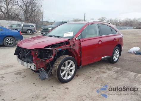 2012 Lexus Rx 350 from USA, damaged, VIN JTJBK1BA7C2444397
